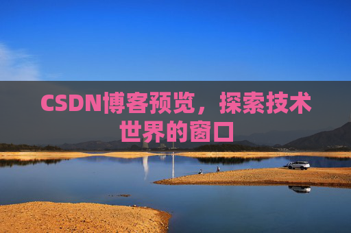 CSDN博客预览,探索技术世界的窗口